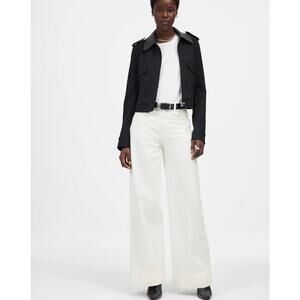 NWT Madewell Superwide Leg Jeans True White Size 26